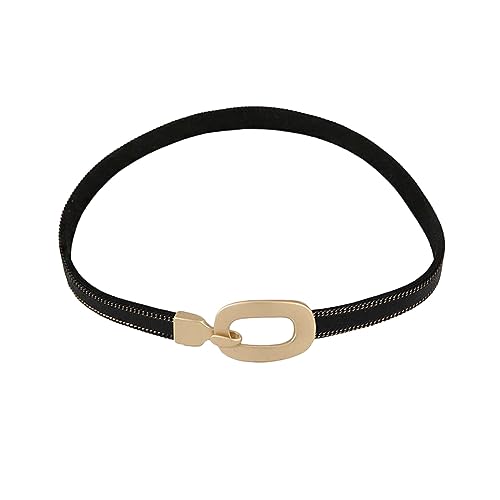 HEALSOPTHY Schwarze Choker Halskette für Frauen Modischer für Besondere Anlässe Einfaches und Elegantes Design Partys und Angenehmes Tragegefühl HEALSOPTHY Schwarze Choker Halskette für Frauen Modischer für Besondere Anlässe Einfaches und Elegantes Design Partys und Angenehmes Tragegefühl von HEALSOPTHY