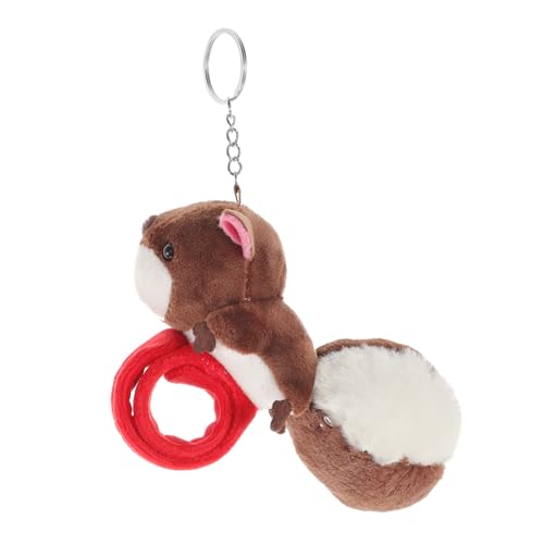 HEALSOPTHY Tier Slap Armband Eichhörnchen Weiches Kuscheltier Handgelenkband Kinderparty Mitgebsel von HEALSOPTHY