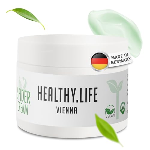 HLV - Haarcreme Spider - Styling Cream kein Verkleben, keine Rückstände - Mittlere Festigkeit - Frisiercreme, Haargel, Haarwachs - kurz bis mittellangem Haar für Frauen & Männer (Spider Cream 50ml) von HEALTHY.LIFE VIENNA