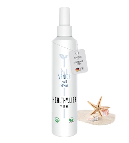 HLV - Meersalz Spray Haare für Haarstyling, Haarvolumen & Undone-Looks, natürlicher Grip & seidenmattes Finish - Fixierspray Salzwasserspray für Beach Waves & kurzes Haar (Venice Sea Salt Spray 200ml) HLV - Meersalz Spray Haare für Haarstyling, Haarvolumen & Undone-Looks, natürlicher Grip & seidenmattes Finish - Fixierspray Salzwasserspray für Beach Waves & kurzes Haar (Venice Sea Salt Spray 200ml) von HEALTHY.LIFE VIENNA