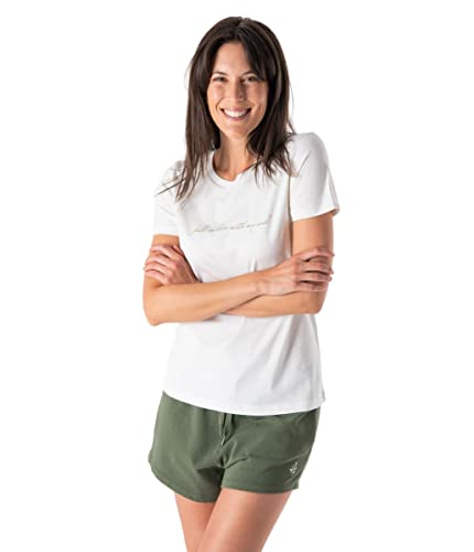 HEART and SOUL Damen Manhattan Kollektion T-Shirt, Vanille, Small HEART and SOUL Damen Manhattan Kollektion T-Shirt, Vanille, Small von HEART and SOUL