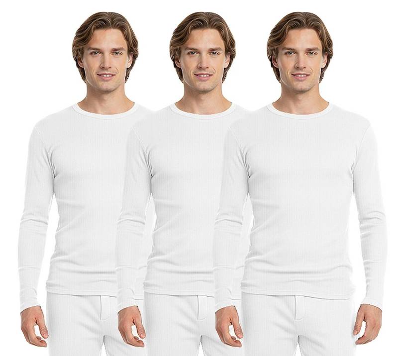 HEAT BOOSTER Thermounterhemd 3 x Herrenunterhemd Thermo Langarm Shirt HEAT BOOSTER 256 Farbe: von HEAT BOOSTER