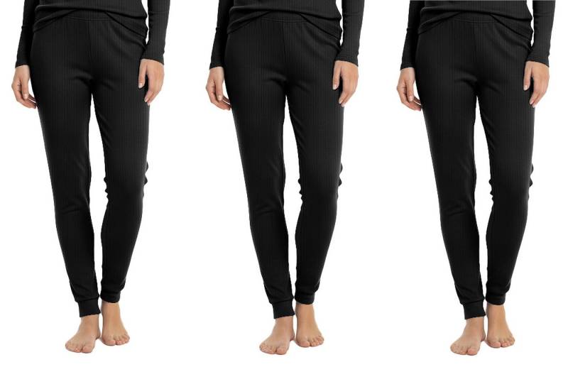 HEAT BOOSTER Thermounterhose 3 x lange Damen Unterhose Thermo Langarm Hose HEAT BOOSTER 137 Farbe: von HEAT BOOSTER