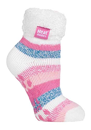 HEAT HOLDERS - 1 Paar Bettsocken Damen Stoppersocken abs antirutsch kuschelsocken socken in 8 farbig 37-42 eur (HHL01) von HEAT HOLDERS