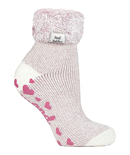 HEAT HOLDERS - 1 Paar Bettsocken Damen Stoppersocken abs antirutsch kuschelsocken socken in 8 farbig 37-42 eur (HHL21) von HEAT HOLDERS