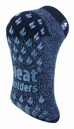 HEAT HOLDERS 1 x Herren 2.3 TOG Winter Warm Schick Knöchelsocken Dicke Socken Anti Rutsch Thermo Socken mit Griff 39-45 von HEAT HOLDERS