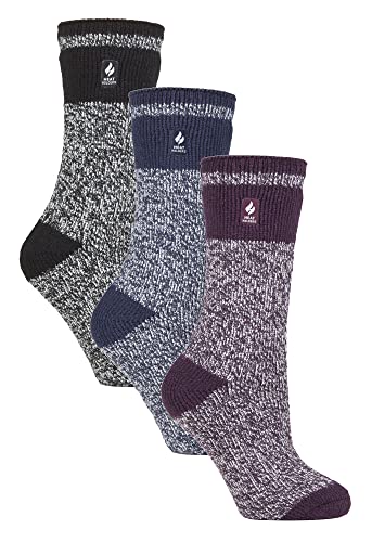 HEAT HOLDERS - 3er Pack Multipack Damen Winter Extra Warm Thermosocken (37-42, Sydney) von HEAT HOLDERS