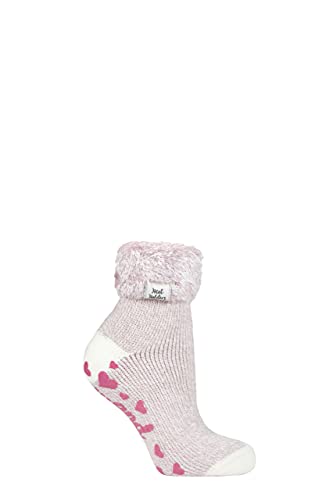 HEAT HOLDERS Damen Lounge Schoppersocken mit Federband-Umschlagbündchen Packung mit 1 Lila Twist 37-42 HEAT HOLDERS Damen Lounge Schoppersocken mit Federband-Umschlagbündchen Packung mit 1 Lila Twist 37-42 von HEAT HOLDERS