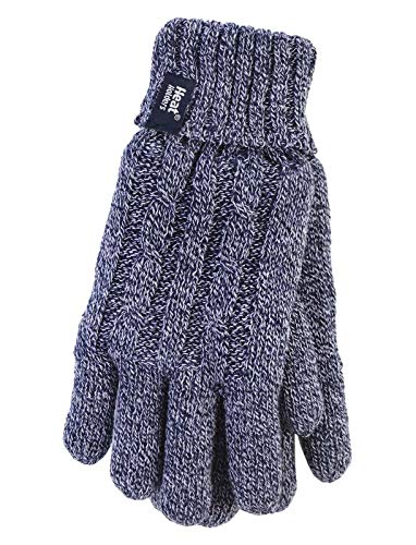 HEAT HOLDERS - Damen Thermisch Winter Handschuhe in 7 Farben (M/L, Marineblau) von HEAT HOLDERS