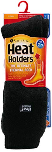 HEAT HOLDERS Damen Thermo-Socken Original lang schwarz perfekt für den Winter und die kalte Jahreszeit von HEAT HOLDERS