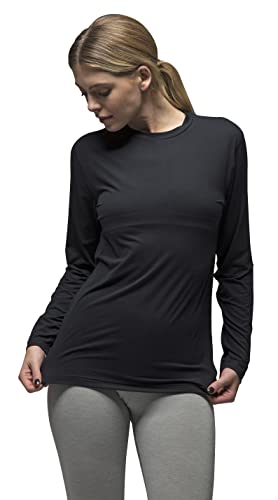 HEAT HOLDERS - Damen Warm Thermo Polyester Langarm Unterhemd | Performance Funktion Baselayer Für Sport Outdoor Im Winter | Atmungsaktiv Funktionsshirt (L, X-warm - lite) von HEAT HOLDERS