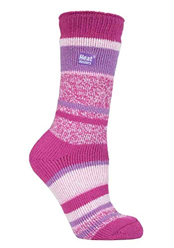 HEAT HOLDERS - Damen Warme Streifen Winter Thermosocken Socken Bunte Muster 37-42 eur (Bosworth) von HEAT HOLDERS