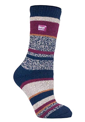 HEAT HOLDERS - Damen Warme Streifen Winter Thermosocken Socken Bunte Muster 37-42 eur (Fleckney) von HEAT HOLDERS