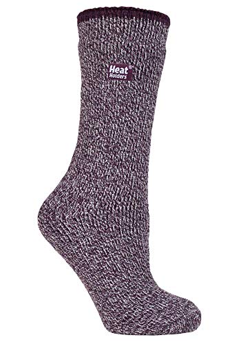 HEAT HOLDERS - Damen Winter Warm Thermo Merino Wollsocken (37/42, Wine (Merino)) von HEAT HOLDERS