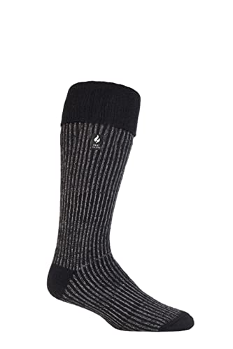 HEAT HOLDERS Herren 1 Paar SockShop Wärme Halter 2.3 TOG Thermal Stiefelsocken Schwarz 6-11 HEAT HOLDERS Herren 1 Paar SockShop Wärme Halter 2.3 TOG Thermal Stiefelsocken Schwarz 6-11 von HEAT HOLDERS