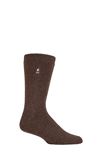 HEAT HOLDERS Herren 1 Paar Wärme Halter 1.6 TOG Lite Socken Braun 39-45 von HEAT HOLDERS