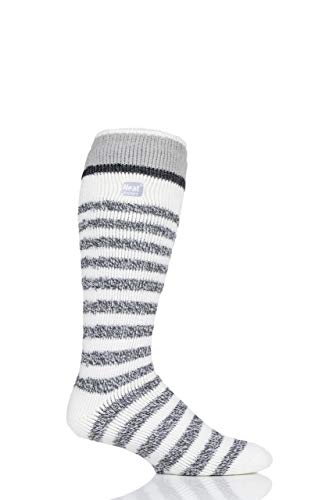 HEAT HOLDERS Herren Skisocken mit Wärmerückhaltungswert von 2,3 Packung mit 1 Sahne 39-45 von HEAT HOLDERS