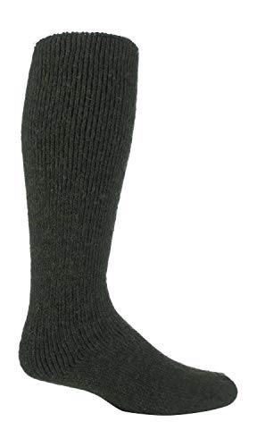 HEAT HOLDERS - Herren 2.7 Tog Thermo Winter Warm Knielang Wollsocken (39/45, Green (XL.Wool)) von HEAT HOLDERS