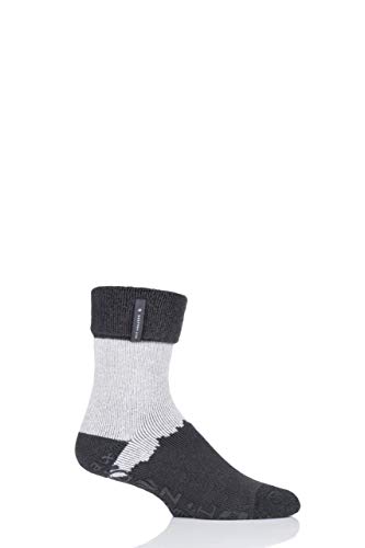 HEAT HOLDERS Herren Lounge Lite Socken Packung mit 1 Holzkohle 39-45 von HEAT HOLDERS