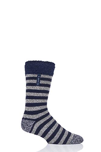 HEAT HOLDERS Herren Lumi Schlafen Socken Packung mit 1 Marine 39-45 von HEAT HOLDERS