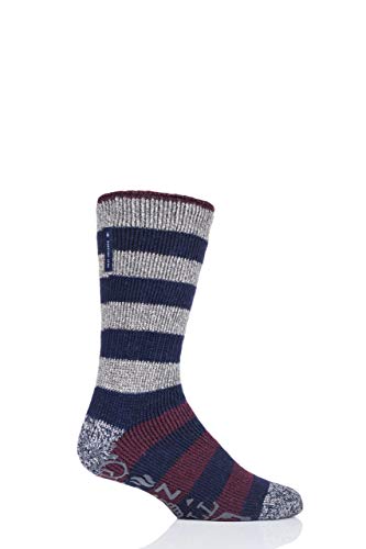 HEAT HOLDERS Herren Oakley Lounge Socken Packung mit 1 Grau 39-45 von HEAT HOLDERS