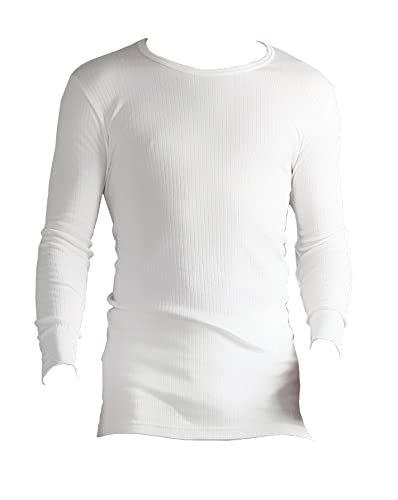 HEAT HOLDERS Herren SOCKSHOP Wärme Inhaber Langarm Thermoweste Weiß XL von HEAT HOLDERS