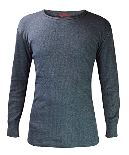 HEAT HOLDERS - Herren Thermo Innenfleece Outdoor Langarm Unterhemd (XX-Large (47-49" Chest), Charcoal) von HEAT HOLDERS