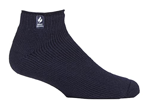 HEAT HOLDERS Herren Thermosocken Kurz für Winter Kuschelsocken Warm Sneaker Socken (39-45, Marine) von HEAT HOLDERS