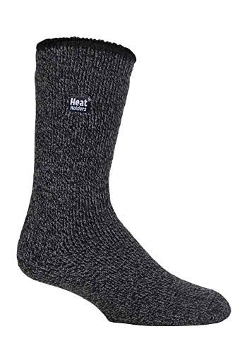 HEAT HOLDERS - Herren Winter Warm Thermo Merino Wollsocken (39/45, Black (Merino)) von HEAT HOLDERS