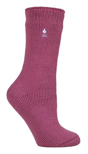 HEAT HOLDERS - Herren und Damen Thermosocken für Winter | Extra Warm Socken mit Innenfleece (37-42, Pink) von HEAT HOLDERS