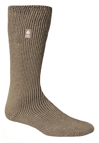 HEAT HOLDERS - Herren und Damen Thermosocken für Winter | Extra Warm Socken mit Innenfleece (39-45, Beige) von HEAT HOLDERS