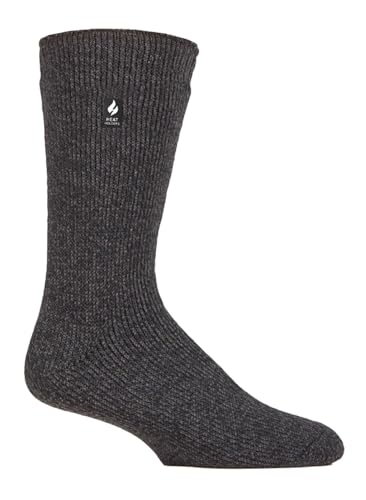 HEAT HOLDERS - Herren und Damen Thermosocken für Winter | Extra Warm Socken mit Innenfleece (39-45, Grau) von HEAT HOLDERS