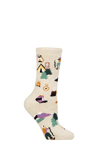 HEAT HOLDERS SOCKSHOP Damen 1.6 TOG Lite Hobby Socken Packung 1 Gehen Haferflocken 37-42 HEAT HOLDERS SOCKSHOP Damen 1.6 TOG Lite Hobby Socken Packung 1 Gehen Haferflocken 37-42 von HEAT HOLDERS