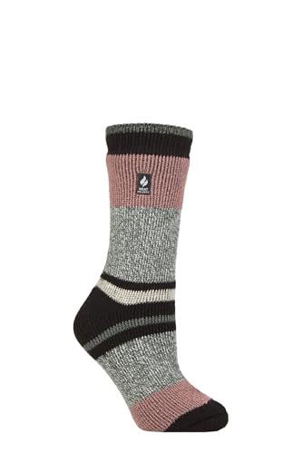 HEAT HOLDERS SOCKSHOP Damen 2.3 TOG Gemustert Thermische Socken Packung 1 Nia Holzkohle/Eissalbei 37-42 HEAT HOLDERS SOCKSHOP Damen 2.3 TOG Gemustert Thermische Socken Packung 1 Nia Holzkohle/Eissalbei 37-42 von HEAT HOLDERS