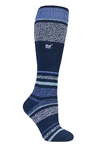 HEAT HOLDERS SOCKSHOP Damen 2.3 TOG Graham Bell Ski Socken Packung 1 Indigo 37-42 von HEAT HOLDERS