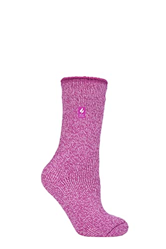 HEAT HOLDERS SOCKSHOP Damen 2.9 TOG Merino Wolle Socken Packung 1 Rosa 37-42 von HEAT HOLDERS