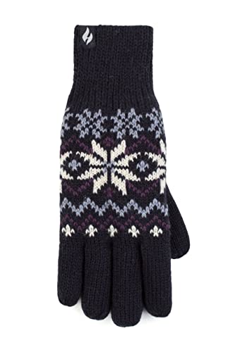 HEAT HOLDERS SOCKSHOP Damen Avens Gemustert Handschuhe Packung 1 Marine M/L HEAT HOLDERS SOCKSHOP Damen Avens Gemustert Handschuhe Packung 1 Marine M/L von HEAT HOLDERS