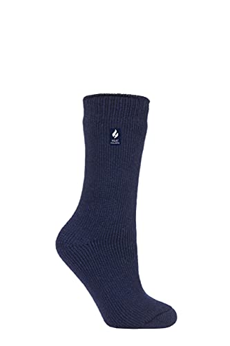 HEAT HOLDERS SOCKSHOP Damen Original 2.3 TOG Thermosocken Packung 1 Marine 37-42 von HEAT HOLDERS