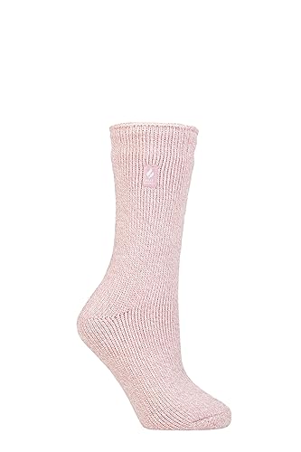 HEAT HOLDERS SOCKSHOP Damen Original 2.3 TOG Thermosocken Packung 1 Rosenrouge 37-42 von HEAT HOLDERS