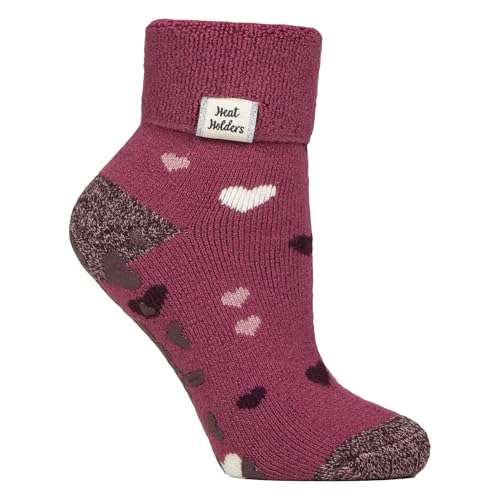 HEAT HOLDERS SOCKSHOP Damen Socken - Drehen Sie die Manschette um Sleep Lite, Warme, klobige Thermo-Bettsocken, Gemustert, 1 Paar Größe 37-42 HEAT HOLDERS SOCKSHOP Damen Socken - Drehen Sie die Manschette um Sleep Lite, Warme, klobige Thermo-Bettsocken, Gemustert, 1 Paar Größe 37-42 von HEAT HOLDERS
