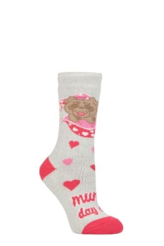 HEAT HOLDERS SOCKSHOP Damen Socken - Fun Feet Lite Warm Thermal Neuheit Gemustert Socken 1 Paar Größe 37-42 Geschenkidee für den Winter Mamas freier Tag 37-42 HEAT HOLDERS SOCKSHOP Damen Socken - Fun Feet Lite Warm Thermal Neuheit Gemustert Socken 1 Paar Größe 37-42 Geschenkidee für den Winter Mamas freier Tag 37-42 von HEAT HOLDERS