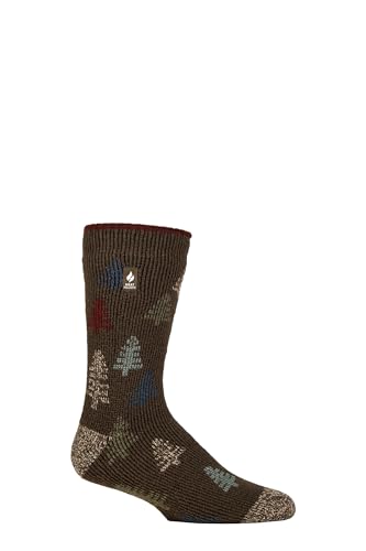 HEAT HOLDERS SOCKSHOP Herren 2.3 TOG Gemustert und schlicht Thermische Socken Packung 1 Wald 39-45 HEAT HOLDERS SOCKSHOP Herren 2.3 TOG Gemustert und schlicht Thermische Socken Packung 1 Wald 39-45 von HEAT HOLDERS