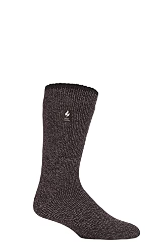 HEAT HOLDERS SOCKSHOP Herren 2.9 TOG Merino Wolle Socken Packung 1 Braun 39-45 von HEAT HOLDERS