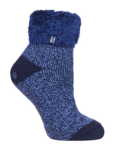 Heat Holders - 1 Paar Bettsocken Damen Stoppersocken abs antirutsch kuschelsocken socken in 8 farbig 37-42 eur (HHL15) von HEAT HOLDERS