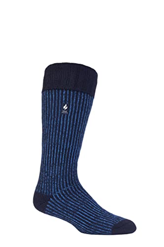 Herren 1 Paar SockShop Wärme Halter 2.3 TOG Thermal Stiefelsocken Navy 11.06 von HEAT HOLDERS