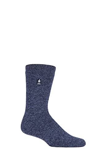 Wärme Halter Herren 1 Paar Thermosocken Sockshop 6-11 Mens Denim von HEAT HOLDERS