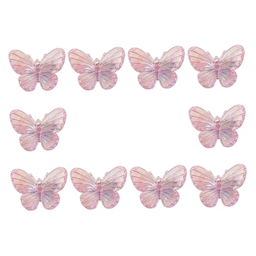 HEATSHAKING 10 Stück Teiliges Kleine Schmetterlings haarspangen für Damen Mädchen Eleganter Haarschmuck Liebevoll Verarbeitet Vielseitig Einsetzbar für Alltag Hochzeit Festlichkeiten von HEATSHAKING