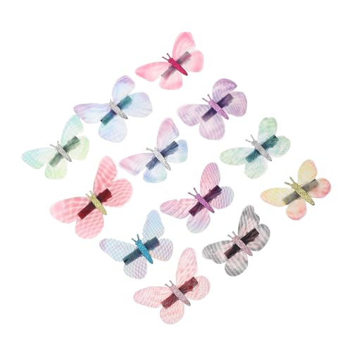 HEATSHAKING 12 Stück Teiliges Schmetterling Haarspangen für Frauen Doppellagige Glitzernde Haarschmuck Accessoires Filigrane Haarnadeln für Festliche Anlässe Wie Hochzeit Party und Alltag HEATSHAKING 12 Stück Teiliges Schmetterling Haarspangen für Frauen Doppellagige Glitzernde Haarschmuck Accessoires Filigrane Haarnadeln für Festliche Anlässe Wie Hochzeit Party und Alltag von HEATSHAKING