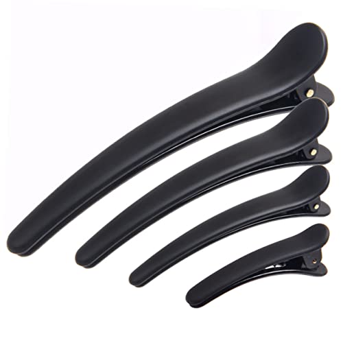HEATSHAKING 12Stücke Schwarze Haarspangen Haarnadeln für Damen Rutschfeste Haarklammern für Friseursalons und Täglichen Gebrauch von HEATSHAKING