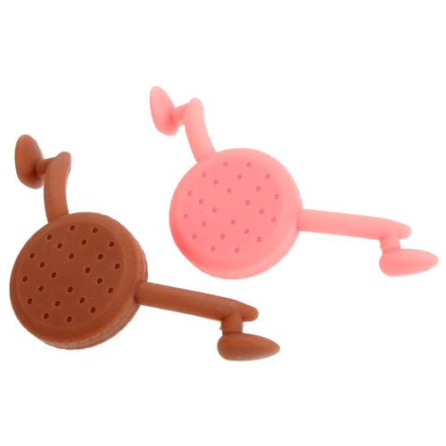 HEATSHAKING 2 Stück Silikon Smile Tightener Gesichtstrainer Lippenübungsgerät für Natürliche Straffe Mundmuskeln und Tägliches Training Tragbar für Frauen und Mädchen von HEATSHAKING